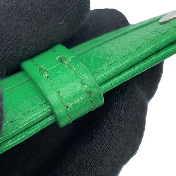 Bottega Veneta Candy Cassette Shoulder Bag, Calf Leather, 667048, Green, Hand...
